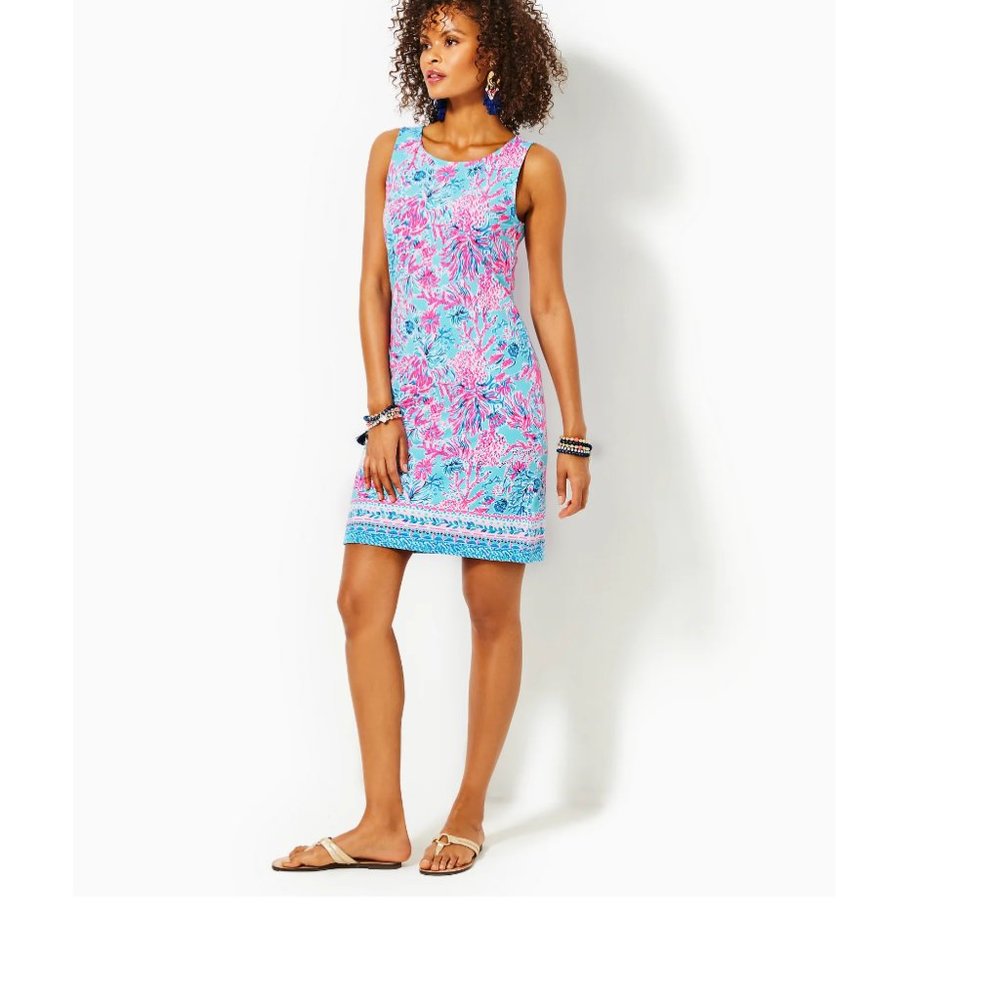 NWT Lilly Pulitzer Larsen Shift Dress, Size Med